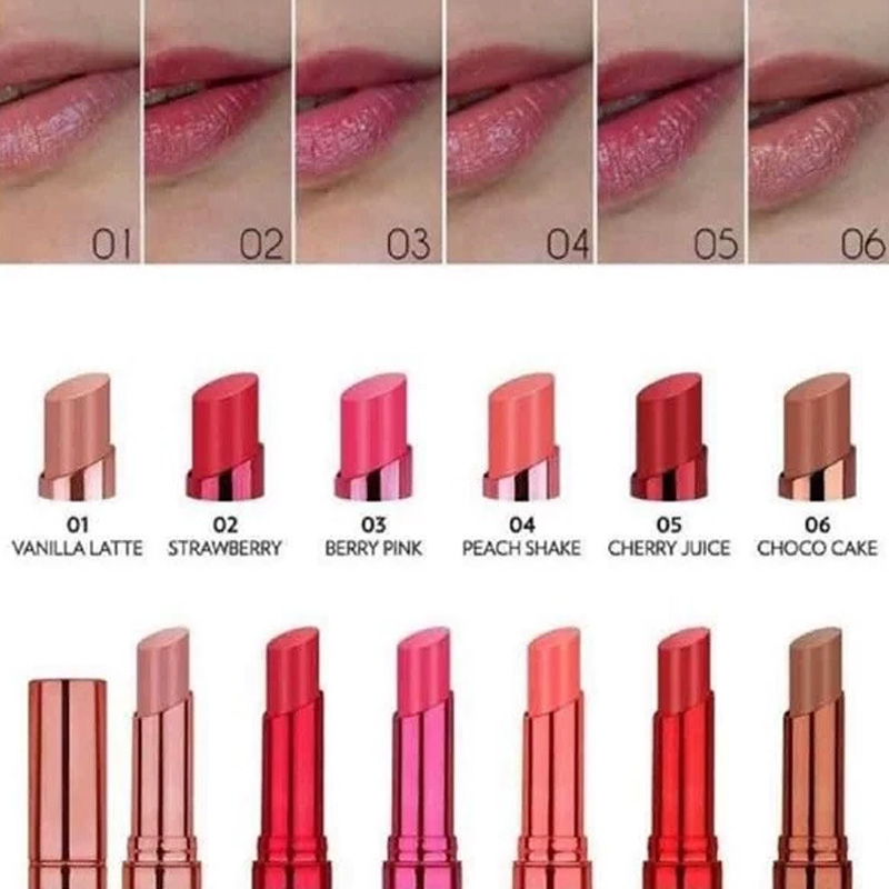 تینت لب جامد گلدن رز Glow Kiss کد 02 - Image 2