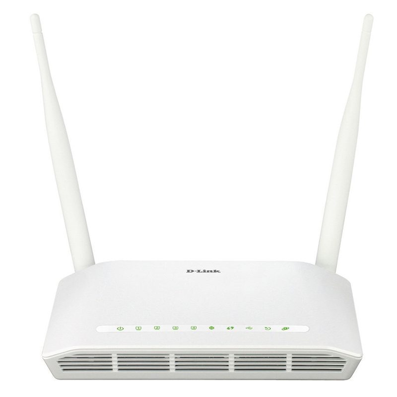 مودم روتر ADSL2 Plus بیسیم N300 دی-لینک مدل DSL-2750U