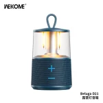 اسپیکر بلوتوثی قابل حمل و چراغ کمپینگ ویکام مدل BELUGA D21 - تصویر 7