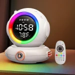 چراغ خواب رومیزی و اسپیکر GROWINER مدل ASTRONAUT WAKEUP LIGHT کد S9 - تصویر 9