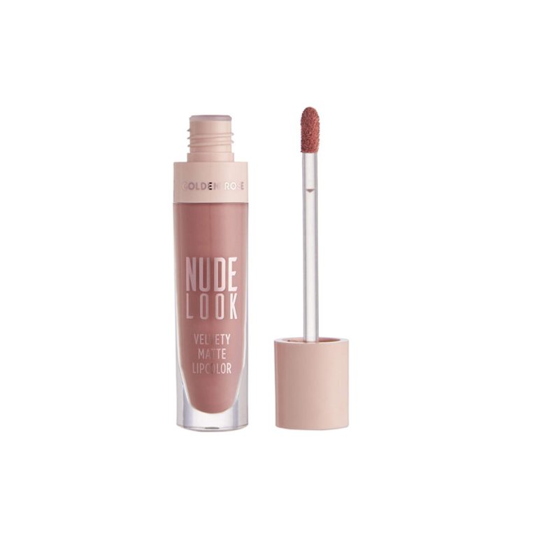 رژ لب مایع مات NUDE LOOK گلدن رز کد 02
