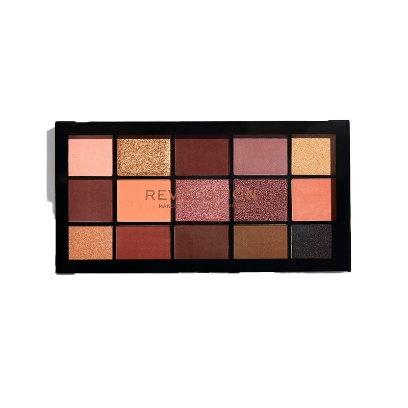 revolution-eyeshadow-velvet-rose پالت سایه رولوشن مدل Reloaded Velvet Rose
