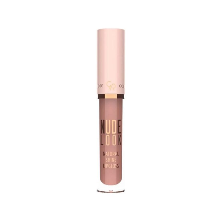 رژ لب مایع NUDE LOOK گلدن رز مدل 01 NATURAL SHINE