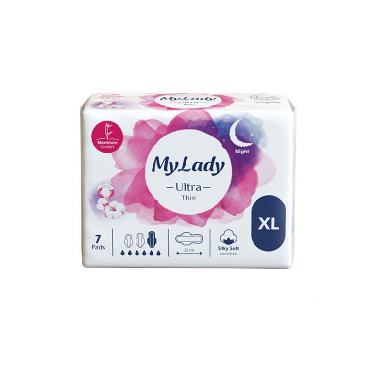 نوار بهداشتی مای لیدی مدل اولترا سایز XL خیلی نازک بسته 7 عددی