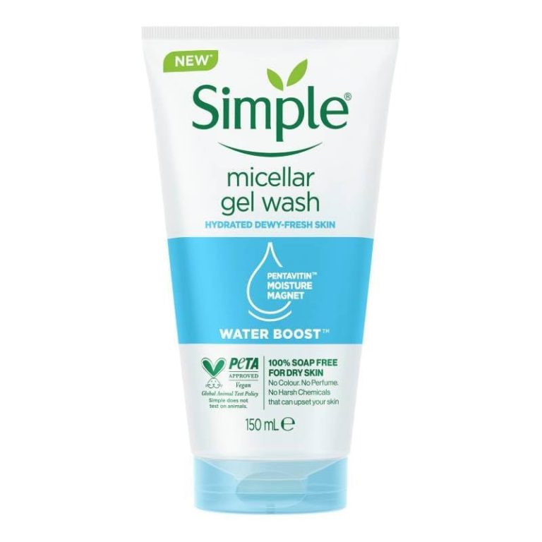 ژل شستشو صورت سیمپل مدل Micellar Gel Wash حجم 150 میلی لیتر